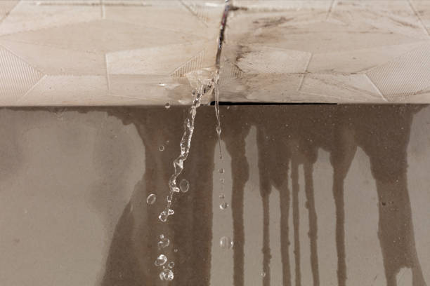 Professional Flood Damage Cleanup technician working in Grandview, TX
